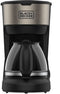 Black & Decker BXCO600E - Filterkoffiezetapparaat 600W 6 kopjes - Zwart