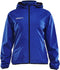 Craft Regenjas Dames - Voetbal - Getapete naden - Blauw - Maat: S