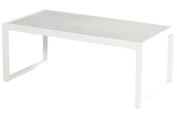 Hartman Tuintafel Notre Dame - Keramische Plaat - 65 x 50 x 125 cm - Wit