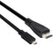 Club3D - Micro HDMI naar HDMI 2.0 Kabel - 4K 60Hz 18Gbps - Zwart (1 m)