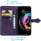 iMoshion Hoesje Geschikt voor Motorola Edge 20 Lite Hoesje Met Pasjeshouder - iMoshion Mandala Bookcase - Paars