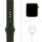 Apple Watch Series 6 - Smartwatch - GPS + Cellular - Goud (Groen)