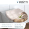 SCHÜTTE 82380 - WC-Bril - Duroplast - Soft Close - Afklikbaar - RVS-Scharnieren - Beige
