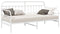 vidaXL - Ligbedframe - Wit - 90x200 - cm - Staal