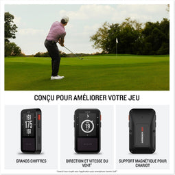 Garmin Approach G20 Solar - GPS Golfhandheld - 2,2 inch - Zonne-energie - Onbeperkte batterijduur - Zwart