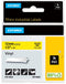 DYMO Rhino - Vinyl Labels - 12 mm x 5,5 m - zwart op geel