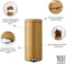 Brabantia NewIcon - Prullenbak - 30 liter - Warm Gold