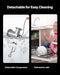 Stainless Steel Manual Meat Grinder, Food, Manual Crutch Grinder, 2 Grinding Plates, 5 mm, 8 mm, Sau