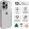 Gear4 Crystal Palace - Smartphonehoesje - D3O bescherming - Transparant