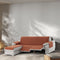 Bankbedekking Eysa NORUEGA Terra cotta 100 x 110 x 200 cm