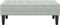 vidaXL - Ligbed - Lichtgrijs - 113 - cm - Velvet