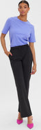 VERO MODA VMLUCCA MR STRAIGHT JERSEY PANT NOOS - Dames Broek - Rechtlopend - Maat S X L34