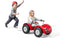 Step2 Zip N' Zoom Pedal Car in Rood - Rode Trapauto - Felrood pedaalvoertuig met voorwielaandrijving