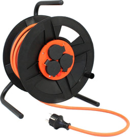 QwattPro BM300 Kabelhaspel vinyl 25m. 3x1,5 mm.