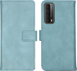 iMoshion Hoesje Geschikt voor Huawei P Smart (2021) Hoesje Met Pasjeshouder - iMoshion Luxe Bookcase - Lichtblauw