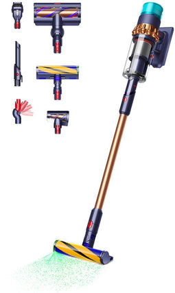 Dyson Gen5detect Absolute - Steelstofzuiger - 280 Airwatts - Pruisisch Blauw/Helder Koper