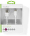 Nedis USB-C 3.2 Gen 2-kabel - 100 cm - Opladen en dataoverdracht - Wit