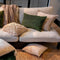 Dutch Decor LENNY - Sierkussen van katoen 40x60 cm Chive - groen - Inclusief binnenkussen