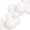 vidaXL - Kerstslinger - ballen - 175 - cm - polystyreen - wit