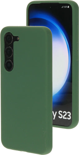 Mobiparts Samsung Galaxy S23 - Silicone Cover - Soft-touch - Groen