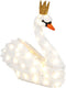 Swan 3D snow tinsel outdoor