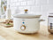 Swan Nordic Retro Slowcooker - 3,5 Liter Inhoud - Wit