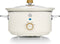 Swan Nordic Retro Slowcooker - 3,5 Liter Inhoud - Wit
