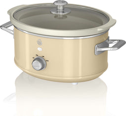Swan Retro - Slowcooker - Crème