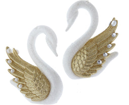 Swan White Gold 4 Inch