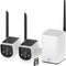 Swann - MaxRanger4K™ Solar Wireless Security System / 2x NVW-MR4KCAM 4K Cameras