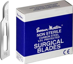 Swann Morton Scalpelmesjes - Niet Steriel - Mesnummer 15 - REF 0105