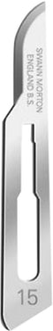 Swann Morton Scalpelmesjes - Niet Steriel - Mesnummer 15 - REF 0105