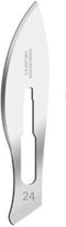 Swann Morton Skalpelmesjes no. 24 / 100 st. Swann Morton Niet steriel RVS