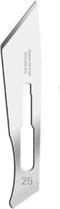 Swann Morton Skalpelmesjes no. 25 / 100 st. Swann Morton Niet steriel RVS