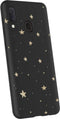 imoshion Hoesje Geschikt voor Samsung Galaxy A20e Hoesje Siliconen - imoshion Design hoesje - Zwart / Meerkleurig / Goud / Stars Gold