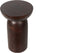 Swazi-bijzettafel/kruk-mangohout-walnoot kleur