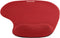 Savio MP-01BL - Muismat - Polssteun - Rood