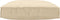 vidaXL - Ligbedkussen - voor - Zetel - Beige - 80x80x12 - cm - Oxford - Stof