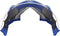 vidaXL - Camping - Muggennet - met - Deuren - Blauw - voor - 10 - Personen - - - Waterdicht
