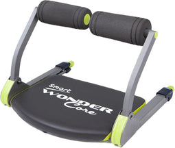 Wonder Core Smart 6-in-1 Buikspiertrainer Buiktrainer Fitnessapparaat buikspieren, Ab Training Device, Fitness Hometrainer Weerstandstrainer voor thuis voor arm, been en rug spieren - core full body trainer