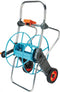 GARDENA Slangenwagen 100 - Metalen slanghouder - 100 m slangcapaciteit - Zilver