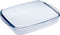 Oven Mould Ô Cuisine Ocuisine Vidrio Rechthoekig Transparant Glas 23 x 15 x 5 cm (6 Stuks)