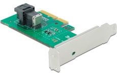 Delock PCI Express x4 Card - 1 x internal SFF-8643 NVMe - USB/Opslag-controller