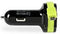 Sweex - Sweex CH-023BL Autolader 3-uitgangen 6 A 2x Usb / Micro-usb Zwart/groen - 30 Dagen Niet Goed Geld Terug