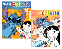 Stitch colorio boek