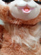 Pluche interactieve aap Peanut Furreal, pluche aap, 38 cm hoog met geluidsfuncties, speelgoed voor k
