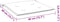 vidaXL - Tuinstoelkussens - 2 - st - 40x40x3 - cm - oxford - stof - blauw