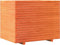 vidaXL - Plantenbak - 90x60x72,5 - cm - massief - grenenhout - wasbruin