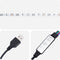 vidaXL - LED - Hoofdbord - Zwart - Eiken - 160x18,5x45 - cm - Bewerkt - Hout