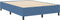 vidaXL - Boxspring - Bed - Blauw - 140x200 - cm - Velours - Stof